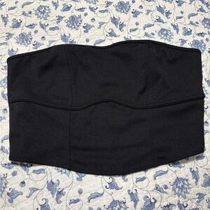 H&M Black Corset Top